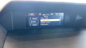How to Change the Clock/Time on 2019 Subaru Forester