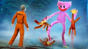 КИССИ МИССИ ОХОТИТСЯ НА НАС! ДЕВУШКА ХАГГИ ПРОТИВ ЛЮДЕЙ! ВЫЖИТЬ В БЕЗУМНОМ МЕСТЕ В Garry`s Mod