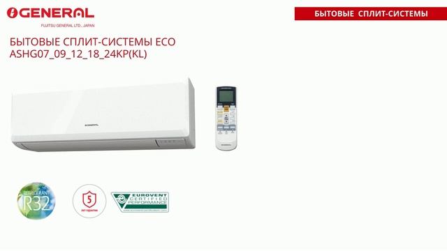 Бытовые и мультисплит системы General смотреть онлайн