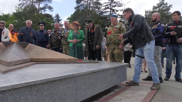 Лабинский район принял мотопробег в честь Дня Победы