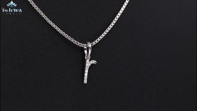 Moissanite Alphabet Diamond Pendant/Letter Diamond Pendant/ Customized Pendant/Initial Charm pendan смотреть онлайн