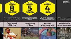 Сравнение Сколько ты Продержишься