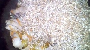 Перловка с курицей