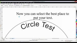 Putting Text on Circle - CorelDRAW X6