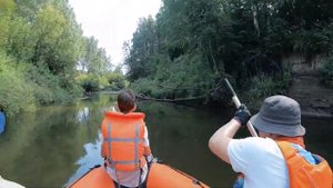 Сплав по реке «Сестра»  33 км на надувной лодке ?