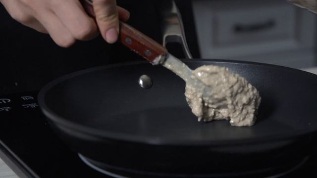 Оладьи веганские.