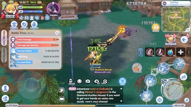 [ROX] How Much Damage Boost? Lv110 White Accessories & Talisman DPS Test | KingSpade смотреть онлайн