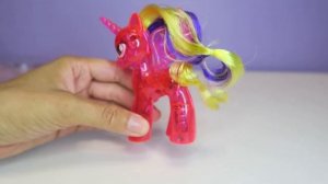 Игрушка пластиковая "Сверкающий единорог", цвет розовый, бренд Infanta Valeree