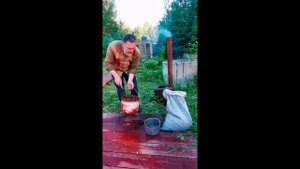 Как сделать гумат. 4К видео. Чернозем делается ускорением всех процессов.