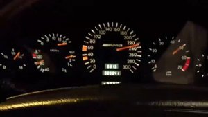 max speed Mercedes W140 s600 amg