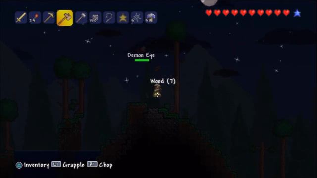 Let's Play Terraria PS3: Part 7 - Preparing to Fight the Eye of Cthulhu! смотреть онлайн