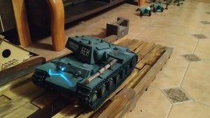 Taigen Kv-1 V2.   Радиоуправляемый танк КВ-1.