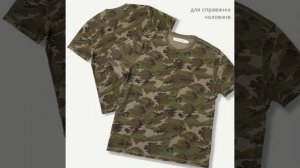 Комуфляжная футболка хенли CALVIN KLEIN Camo Henley. Оригинал Кельвин Кляйн. TRIAMART