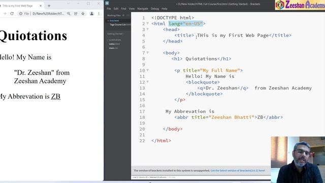 W3Schools HTML Tutorial - HTML Full Course |  Learn W3Schools HTML for beginners in URDU