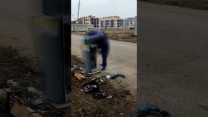 Установка шлагбаума / Процесс установки