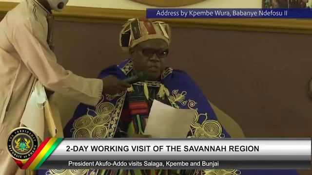 Nana Addo Unveils Massive Projects In Savannah Region