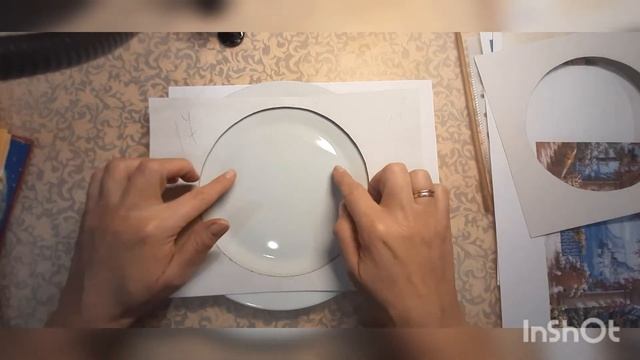 Объёмный декупаж на тарелке. 2 и 3 урок смотреть онлайн