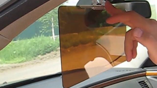 Обзор солнцезащитного козырька для автомобиля HD Vision Visor смотреть онлайн