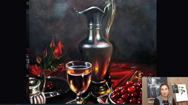 Вебинар от Ольги Базановой - "Букет ландышей. Картина за 3 дня". День 3 смотреть онлайн