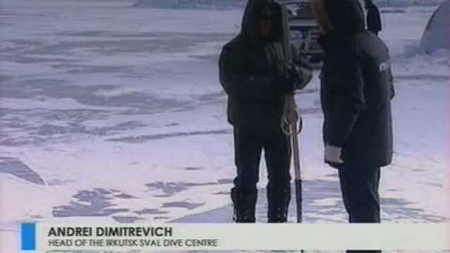 Дайвинг на зимнем Байкале
