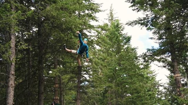 The TREE to TREE Adventure Course in North Idaho смотреть онлайн