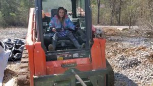 9 Year Old Skid Steer Operator on Kubota SVL 75-2 011