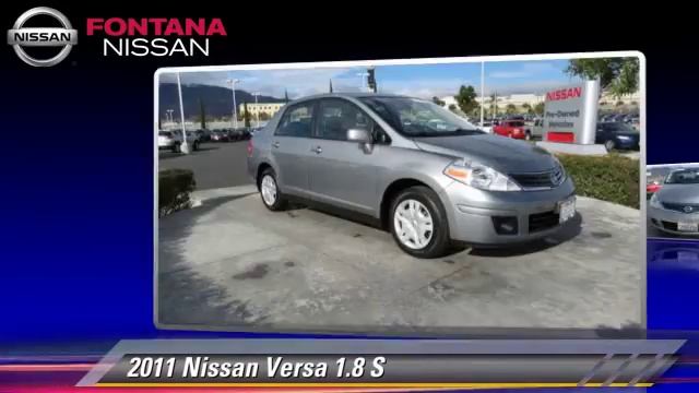 2011 Nissan Versa 1.8 S - Fontana Nissan, Fontana смотреть онлайн