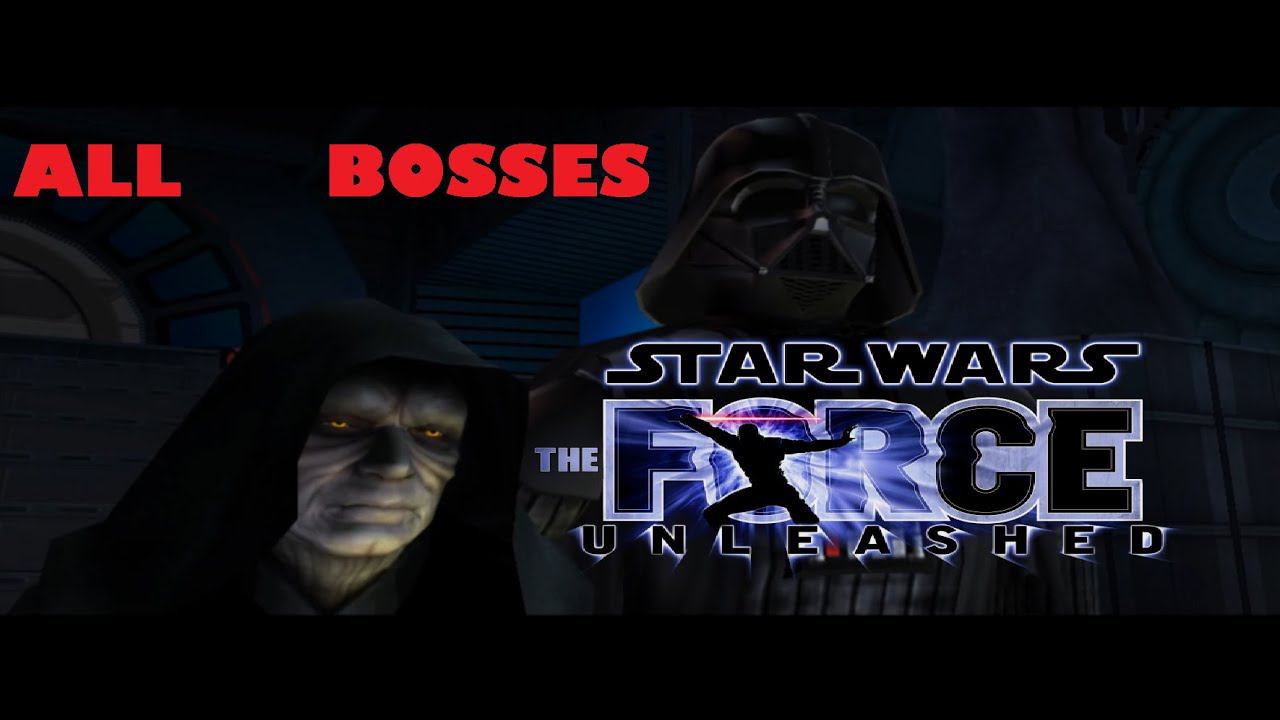 Star Wars: The Force Unleashed (PS2) All Main Bosses