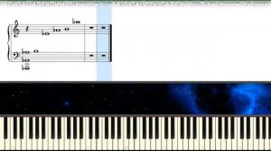 Алексин - ЛИЗА на пианине Синтезия ( Synthesia )