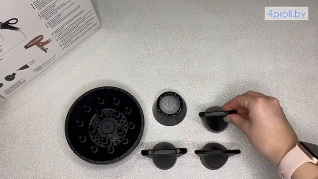 Фен Babyliss Pro RAPIDO GOLD ROSE ionic 2200W BAB7000IRGE - Обзор, распаковка (4profi.by) смотреть онлайн