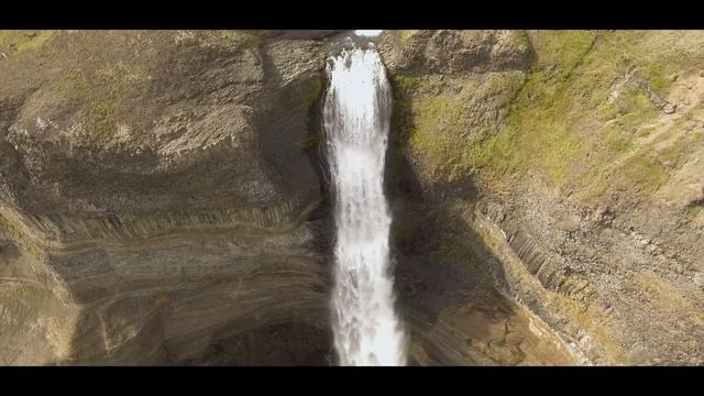 Háifoss by Drone - Háifoss, Iceland смотреть онлайн