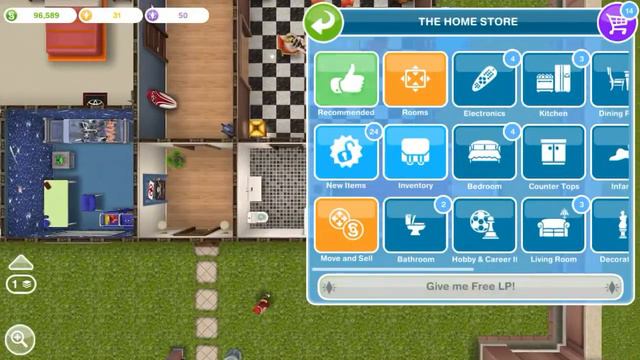 The Sims Freeplay - Create a feature wall - Tasks✅ смотреть онлайн