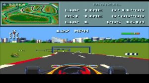 Formula One (Sega Mega Drive) - Полное прохождение (LongPlay) [1080p] [60FPS]