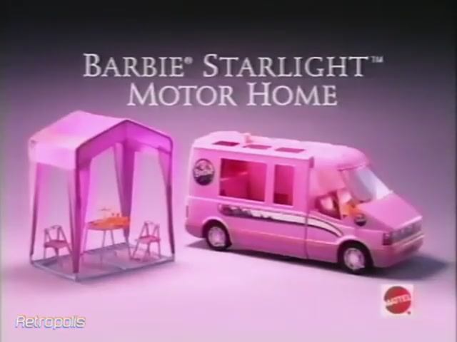 1994 Реклама Дома на Колесах Барби Маттел Barbie Starlight Motorhome
