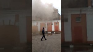 Пожар магазина " Пятерочка" в Ногинске по ул. 3 интернационала