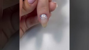 Молочный градиент,градиент блестками,растяжка блестками,молочный камуфляж на ногтях,красивый дизайн