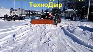 отвал на телескопический погрузчик