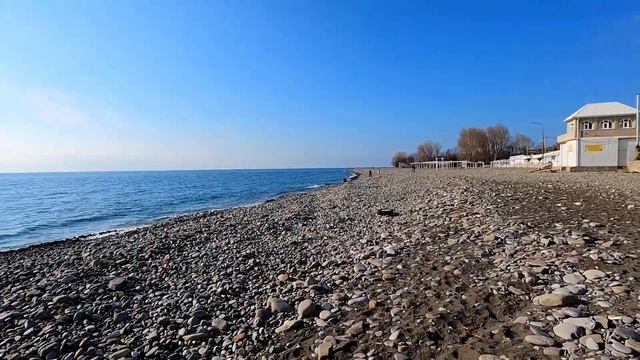 Рыбацкий поселок в январе! Странно, но людей мало!?ЛАЗАРЕВСКОЕ СЕГОДНЯ ?СОЧИ. смотреть онлайн