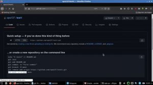 git, часть 19 две ветки в репозитории GitHub