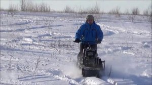 Тест-драйв мотособака 15 л.с.