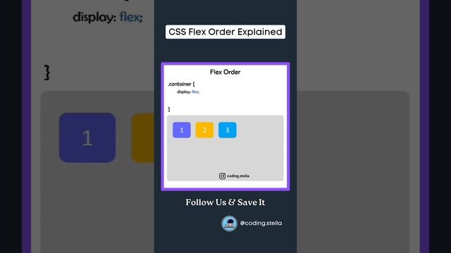 CSS Flex Order Explained