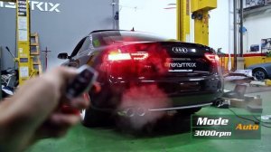 Audi S5 (B8) V8 | Armytrix Система выхлопа VALVETRONIC | обороты & ускорение звук!