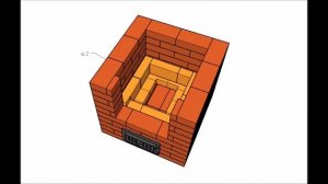 Проект печи с хлебной камерой.