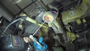 Замена разбитого в хлам подшипника на шкворне. Подробный ремонт. Часть № 3