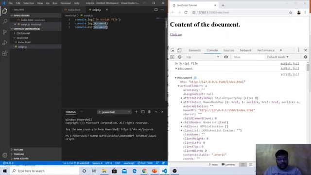 Lecture 6.4: JavaScript with Google chrome console