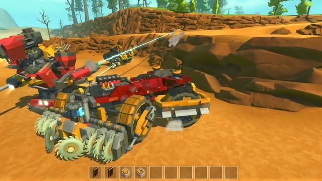 AI ROBOT BOSS FIGHT! - Scrap Mechanic Creations Gameplay - Best Builds смотреть онлайн