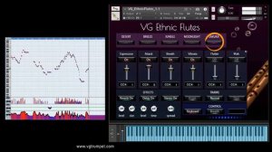 VG Ethnic Flutes sample library for NI Kontakt, vst plugin, woodwind brass.