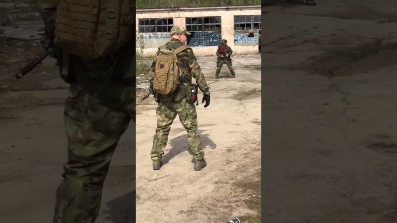 Штурм здания закончился дуэлью! Решили вопрос по мужски! #military #тактика #airsoft  #штурмовка