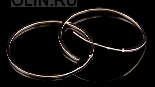 Серьги "Конго" из красного золота смотреть онлайн