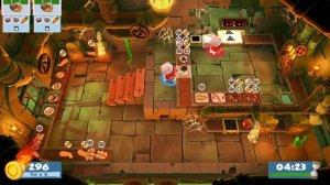 Overcooked 2 Night of the Hangry Horde 1-2, 3Stars